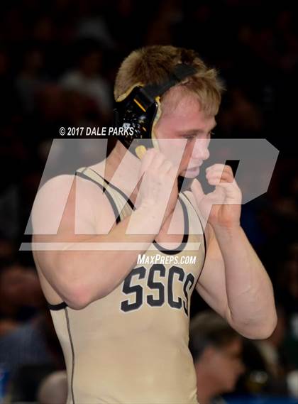 Thumbnail 2 in NYSPHSAA Wrestling Championships (Division 2 Finals) photogallery.