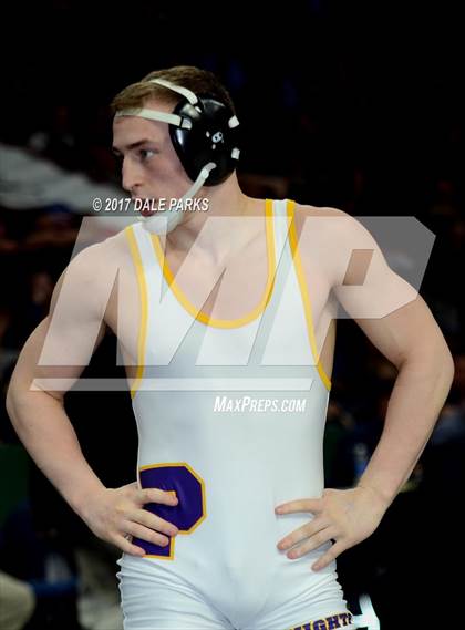 Thumbnail 2 in NYSPHSAA Wrestling Championships (Division 2 Finals) photogallery.