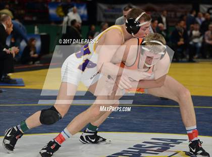 Thumbnail 3 in NYSPHSAA Wrestling Championships (Division 2 Finals) photogallery.