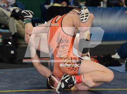 Thumbnail 1 in NYSPHSAA Wrestling Championships (Division 2 Finals) photogallery.
