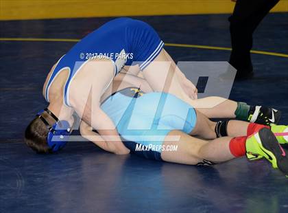 Thumbnail 2 in NYSPHSAA Wrestling Championships (Division 2 Finals) photogallery.