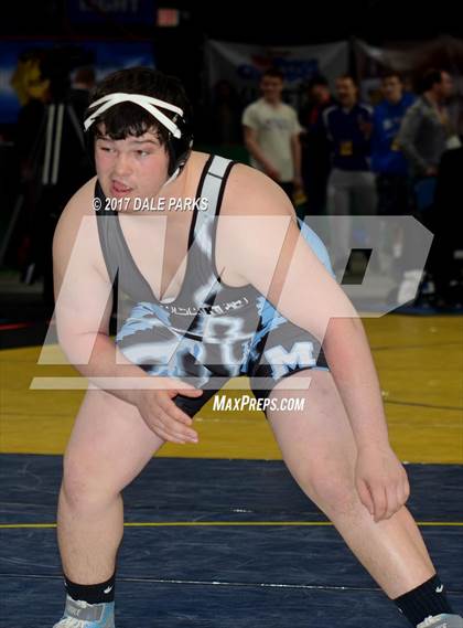 Thumbnail 3 in NYSPHSAA Wrestling Championships (Division 2 Finals) photogallery.