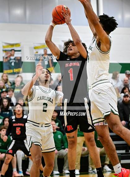 Thumbnail 1 in Reading vs Carlisle (PIAA 6A Division 3 Quarterfinal) photogallery.