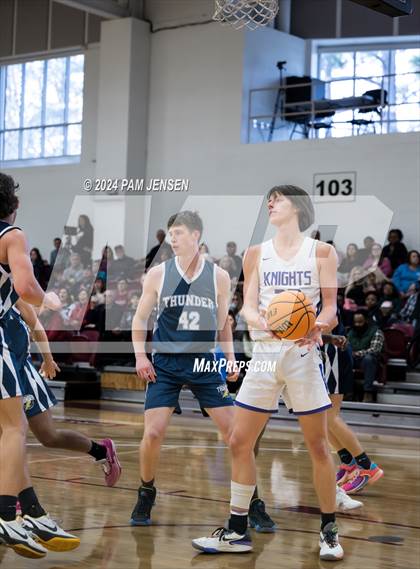 Thumbnail 3 in Chatham Charter vs. Chatham HomeSchool photogallery.
