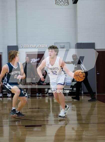 Thumbnail 3 in Chatham Charter vs. Chatham HomeSchool photogallery.