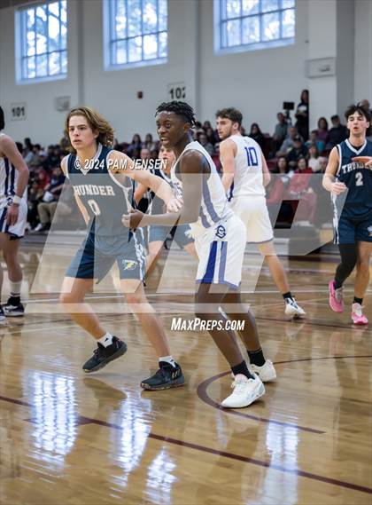 Thumbnail 2 in Chatham Charter vs. Chatham HomeSchool photogallery.