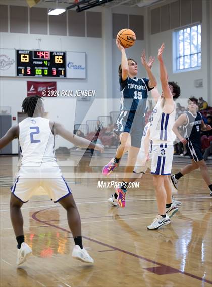 Thumbnail 2 in Chatham Charter vs. Chatham HomeSchool photogallery.
