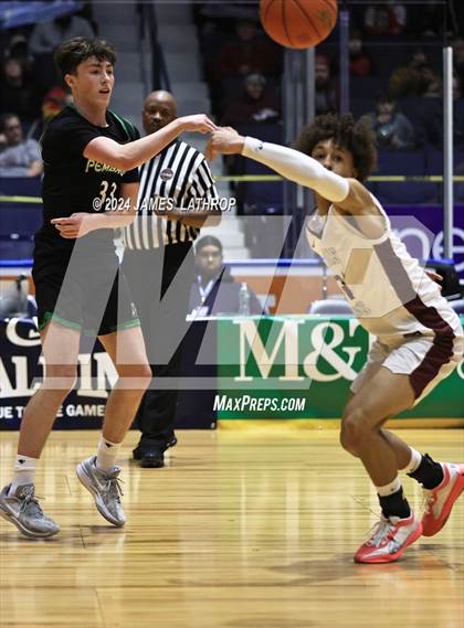 Thumbnail 3 in Lyons vs Pembroke (NYSPHSAA Section 5 Class C1 Final)  photogallery.