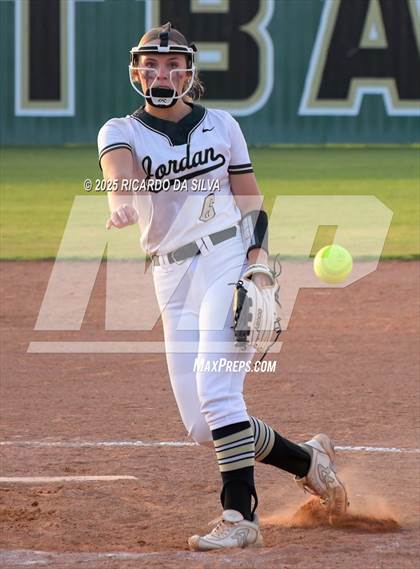 Thumbnail 3 in George Ranch @ Jordan (UIL 6A D2 Softball Bi-District) photogallery.