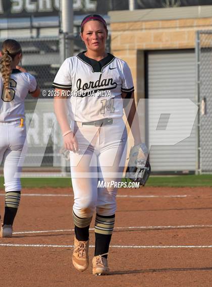 Thumbnail 1 in George Ranch @ Jordan (UIL 6A D2 Softball Bi-District) photogallery.
