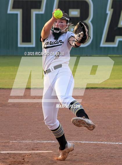 Thumbnail 1 in George Ranch @ Jordan (UIL 6A D2 Softball Bi-District) photogallery.