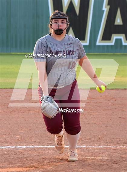 Thumbnail 1 in George Ranch @ Jordan (UIL 6A D2 Softball Bi-District) photogallery.