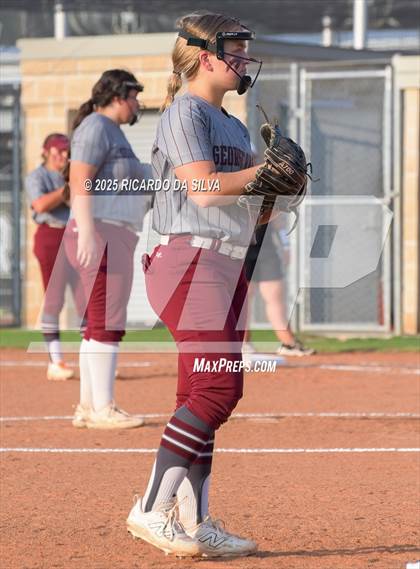 Thumbnail 1 in George Ranch @ Jordan (UIL 6A D2 Softball Bi-District) photogallery.