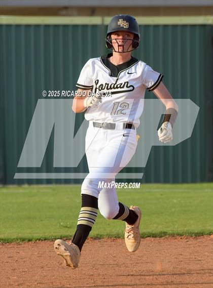 Thumbnail 1 in George Ranch @ Jordan (UIL 6A D2 Softball Bi-District) photogallery.