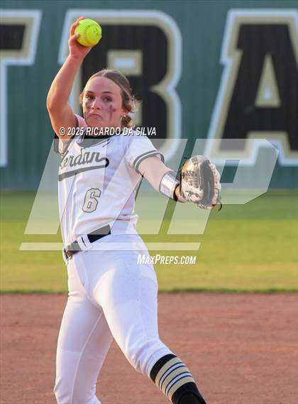 Thumbnail 1 in George Ranch @ Jordan (UIL 6A D2 Softball Bi-District) photogallery.