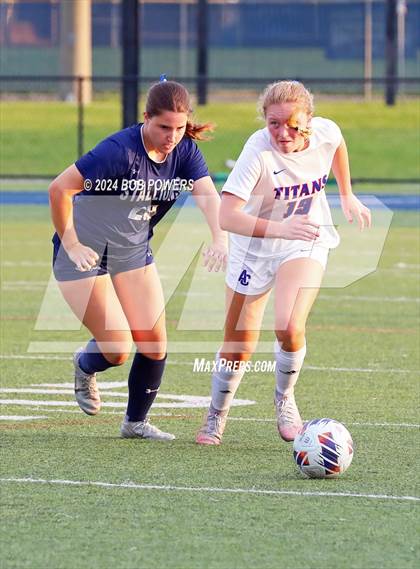 Thumbnail 3 in Alexandria City @ South County (Class 6 Region C Quarterfinal) photogallery.