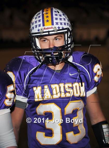 Thumbnail 3 in East Limestone vs. Madison County (AHSAA 5A Quarterfinal) photogallery.
