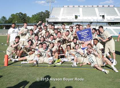 Thumbnail 2 in Marvin Ridge vs. Cardinal Gibbons (NCHSAA Final) photogallery.
