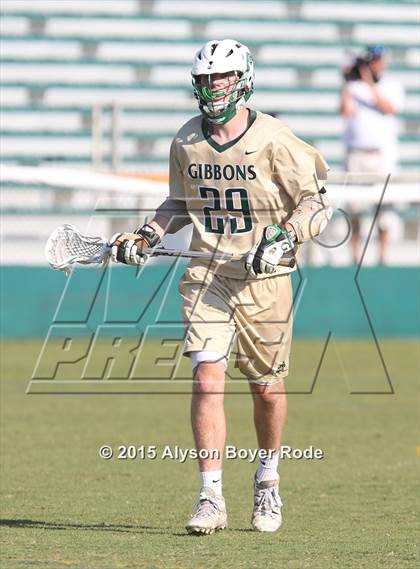 Thumbnail 2 in Marvin Ridge vs. Cardinal Gibbons (NCHSAA Final) photogallery.