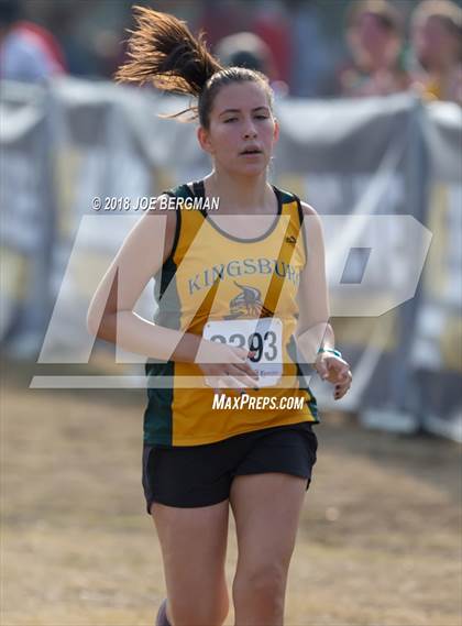 Thumbnail 3 in CIF Central Section Cross Country Championships (Girls D4 Race) photogallery.