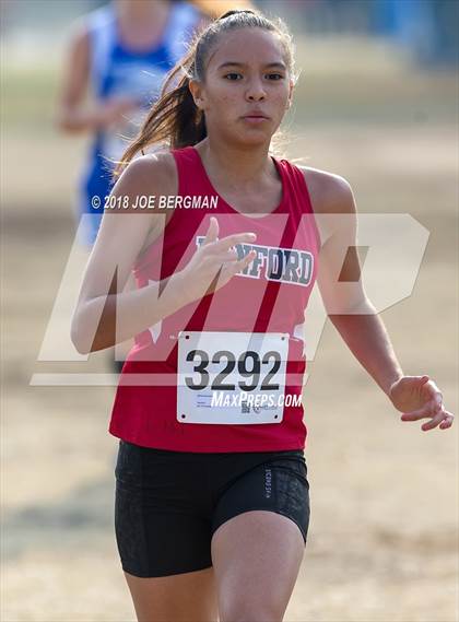 Thumbnail 3 in CIF Central Section Cross Country Championships (Girls D4 Race) photogallery.