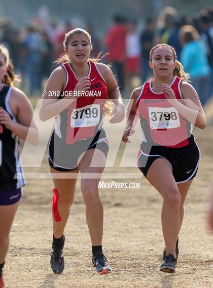 Thumbnail 2 in CIF Central Section Cross Country Championships (Girls D4 Race) photogallery.