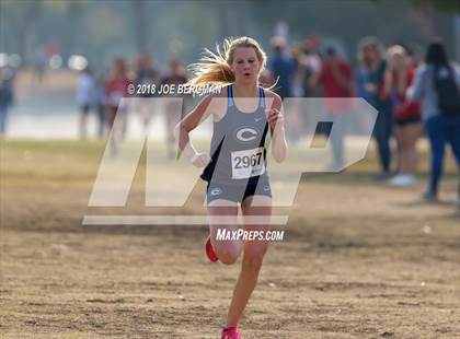 Thumbnail 2 in CIF Central Section Cross Country Championships (Girls D4 Race) photogallery.
