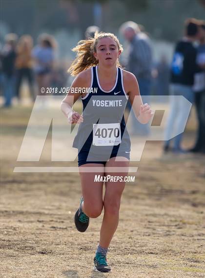Thumbnail 1 in CIF Central Section Cross Country Championships (Girls D4 Race) photogallery.