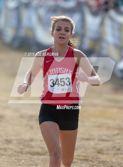 Thumbnail 3 in CIF Central Section Cross Country Championships (Girls D4 Race) photogallery.