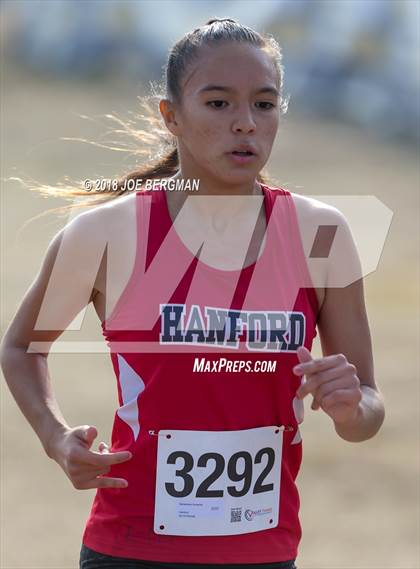 Thumbnail 2 in CIF Central Section Cross Country Championships (Girls D4 Race) photogallery.