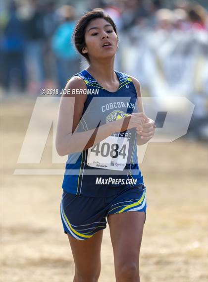 Thumbnail 2 in CIF Central Section Cross Country Championships (Girls D4 Race) photogallery.