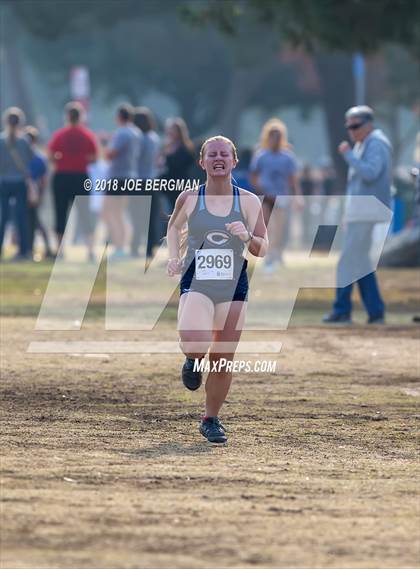 Thumbnail 2 in CIF Central Section Cross Country Championships (Girls D4 Race) photogallery.