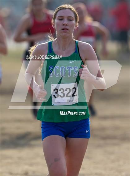 Thumbnail 2 in CIF Central Section Cross Country Championships (Girls D4 Race) photogallery.