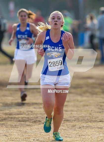 Thumbnail 3 in CIF Central Section Cross Country Championships (Girls D4 Race) photogallery.
