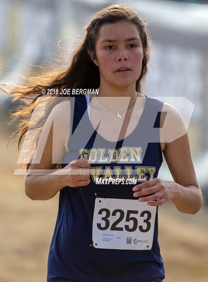 Thumbnail 3 in CIF Central Section Cross Country Championships (Girls D4 Race) photogallery.