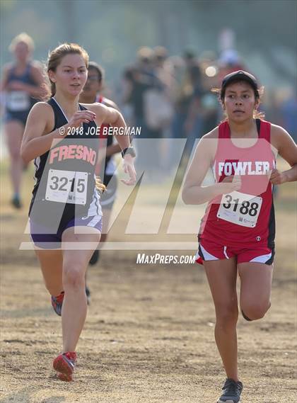 Thumbnail 2 in CIF Central Section Cross Country Championships (Girls D4 Race) photogallery.