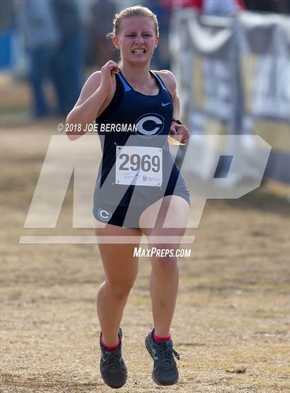 Thumbnail 3 in CIF Central Section Cross Country Championships (Girls D4 Race) photogallery.