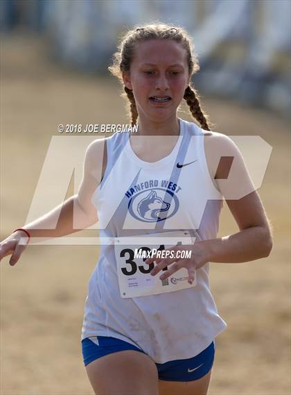 Thumbnail 1 in CIF Central Section Cross Country Championships (Girls D4 Race) photogallery.