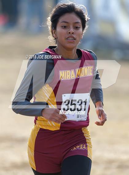 Thumbnail 1 in CIF Central Section Cross Country Championships (Girls D4 Race) photogallery.
