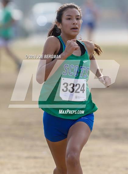 Thumbnail 3 in CIF Central Section Cross Country Championships (Girls D4 Race) photogallery.