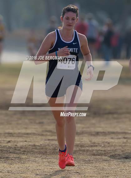 Thumbnail 2 in CIF Central Section Cross Country Championships (Girls D4 Race) photogallery.