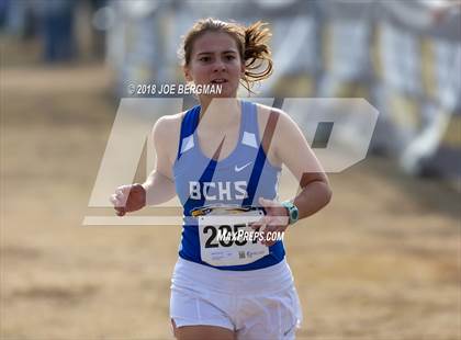 Thumbnail 2 in CIF Central Section Cross Country Championships (Girls D4 Race) photogallery.