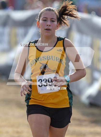 Thumbnail 3 in CIF Central Section Cross Country Championships (Girls D4 Race) photogallery.