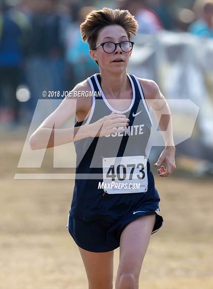 Thumbnail 1 in CIF Central Section Cross Country Championships (Girls D4 Race) photogallery.