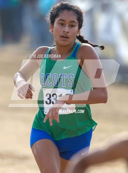 Thumbnail 2 in CIF Central Section Cross Country Championships (Girls D4 Race) photogallery.