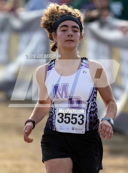 Thumbnail 3 in CIF Central Section Cross Country Championships (Girls D4 Race) photogallery.