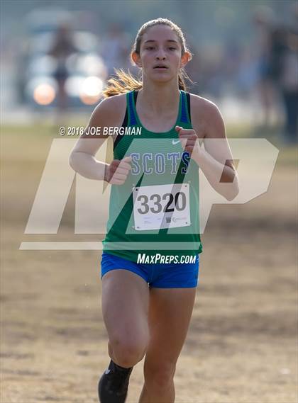 Thumbnail 2 in CIF Central Section Cross Country Championships (Girls D4 Race) photogallery.