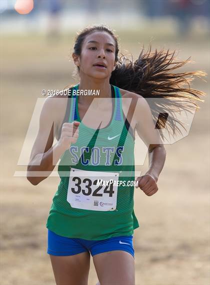 Thumbnail 3 in CIF Central Section Cross Country Championships (Girls D4 Race) photogallery.