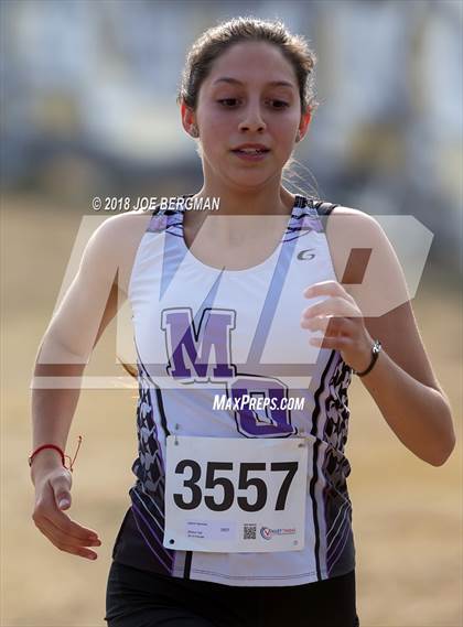 Thumbnail 3 in CIF Central Section Cross Country Championships (Girls D4 Race) photogallery.