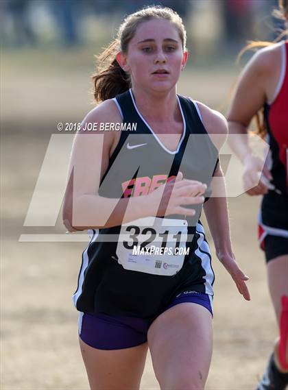 Thumbnail 3 in CIF Central Section Cross Country Championships (Girls D4 Race) photogallery.